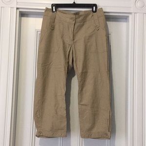 H&M Tan Capris for Women